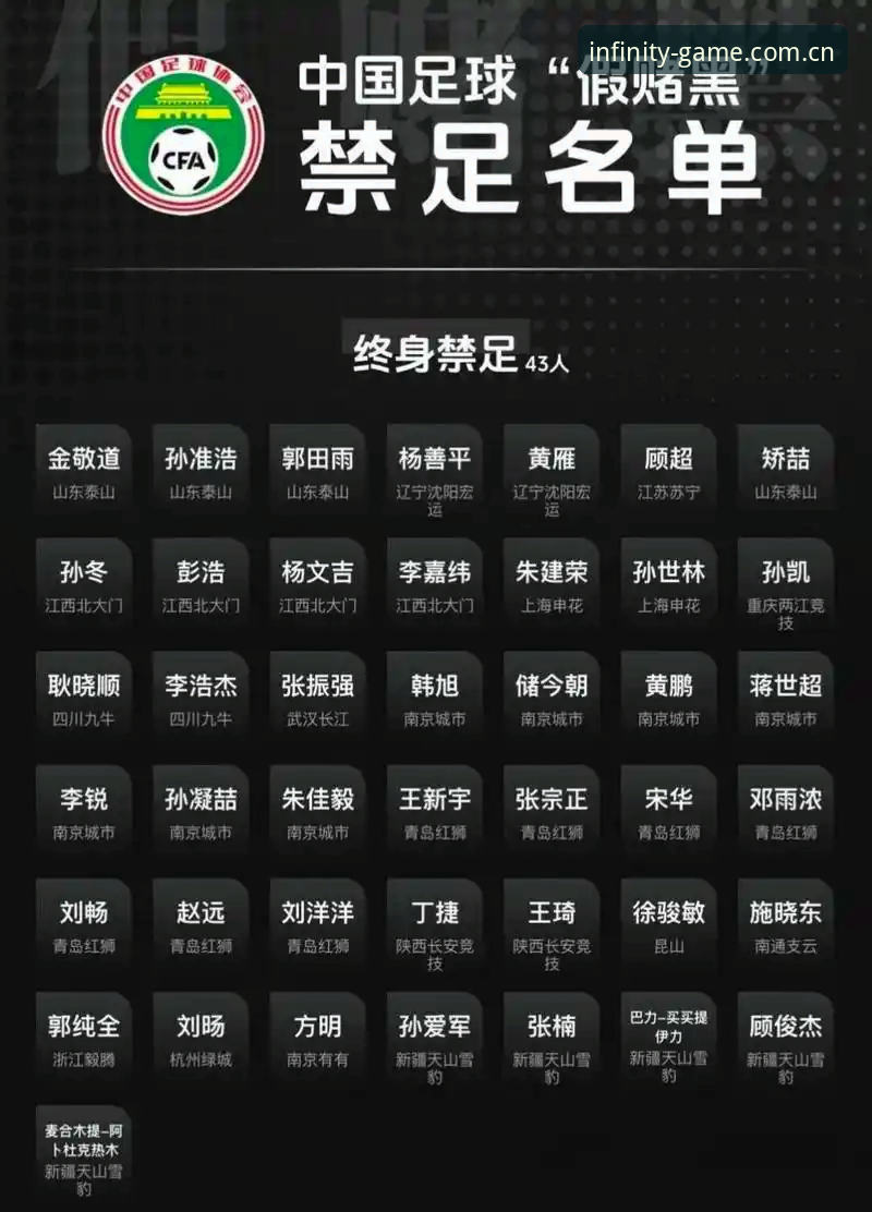 资深球迷分享：足协第三批禁足名单深度解析与观赛心得